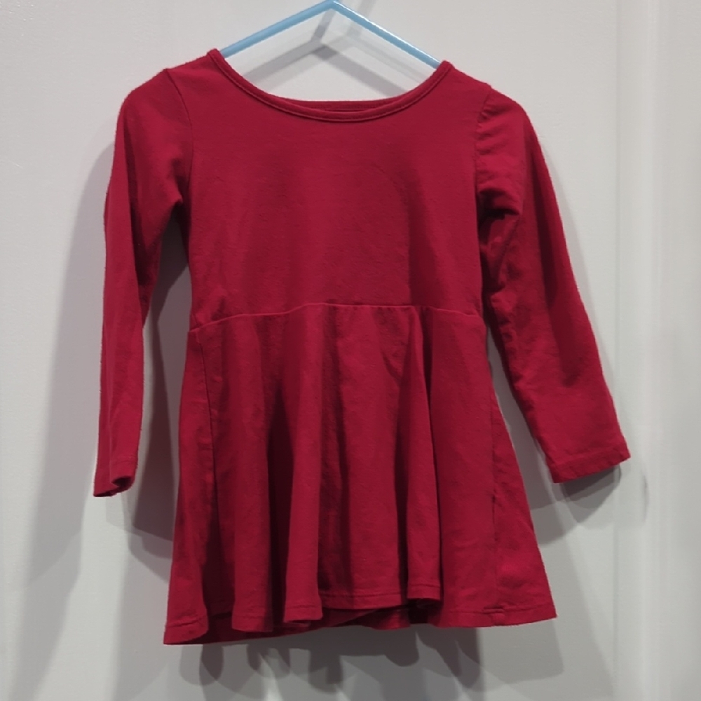 The Children's Place Red Long Sleeve Dress